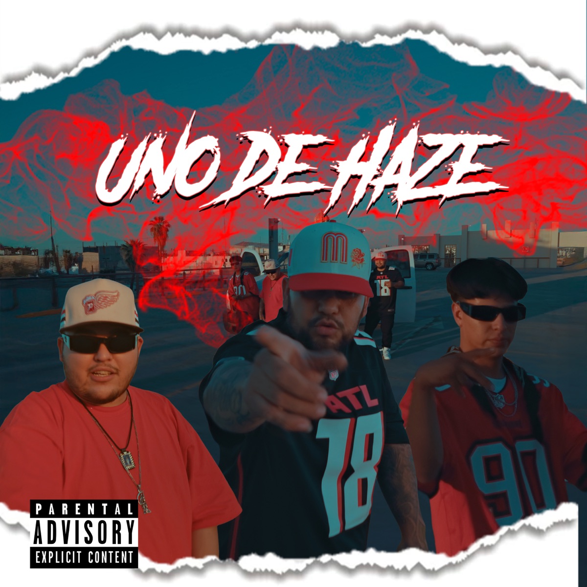 Uno de Haze (feat. Los Noventas) - Single by Rekz album cover