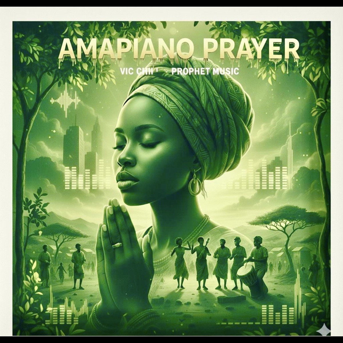 Amapiano Prayer (feat. Prophet Musickk) - Single by Vicchill on the Beat album cover