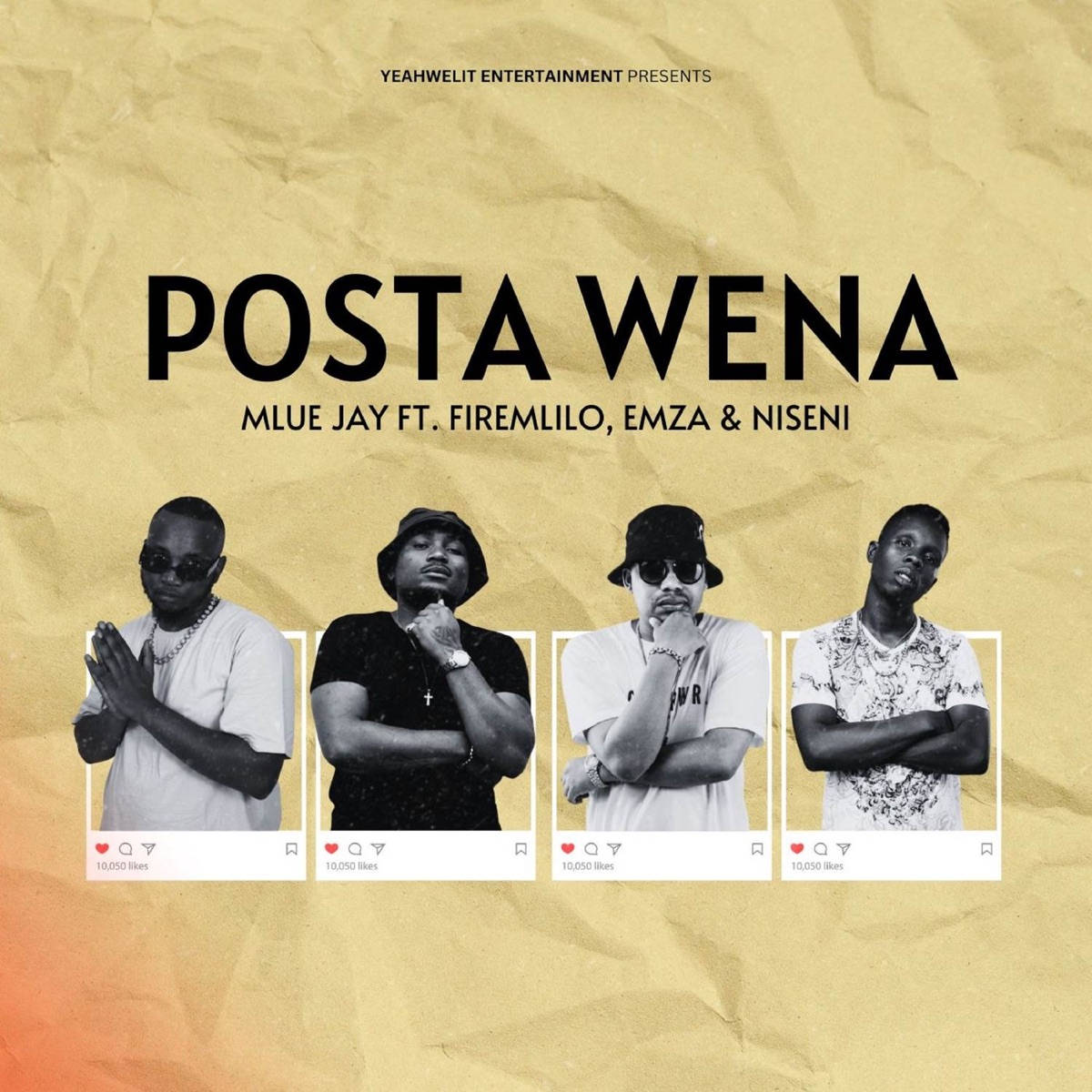 Posta Wena (feat. Fire Mlilo, Emza & Niseni) - Single by Mlue Jay album cover