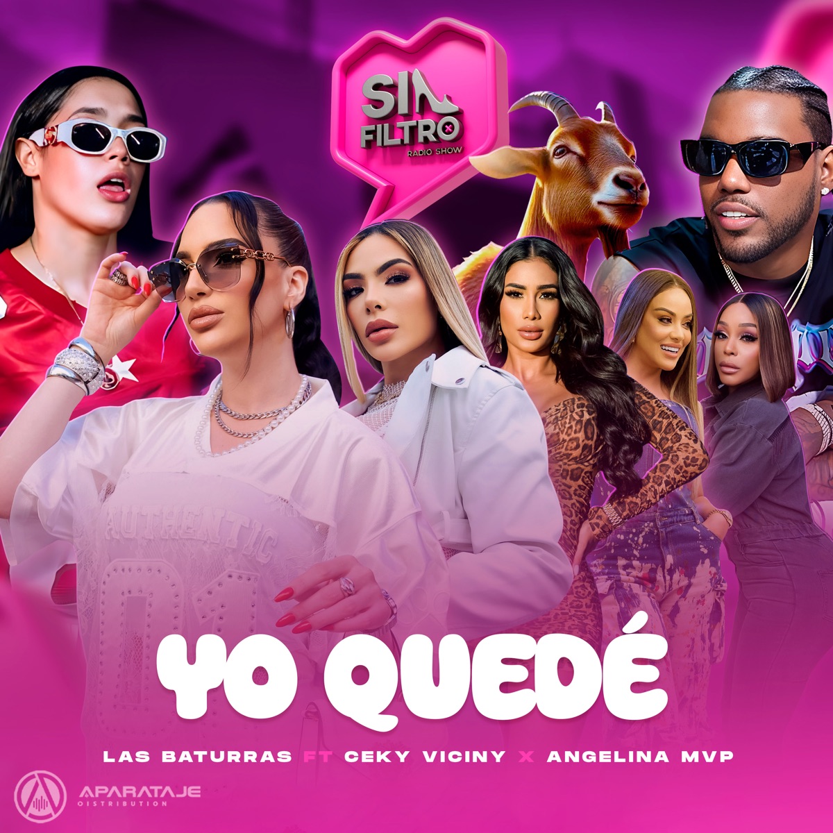 Yo Quede - Single by Las Baturras, Ceky Viciny & Angelina Mvp album cover