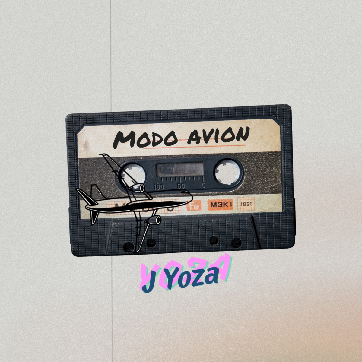 Modo Avion - Single by J Yoza album cover