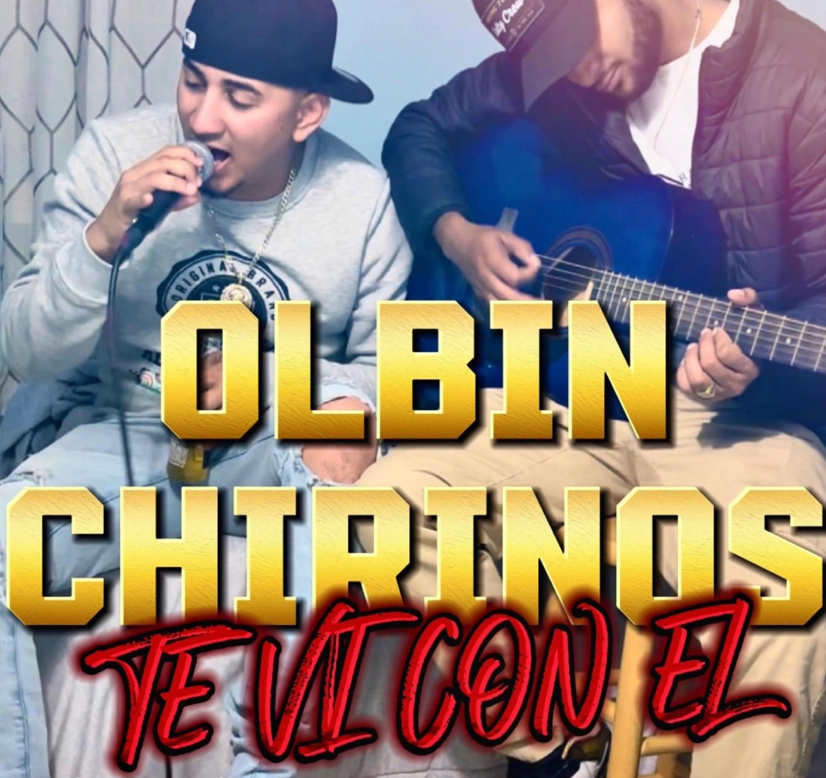 Te vi con él - Single by Olbin Chirinos album cover