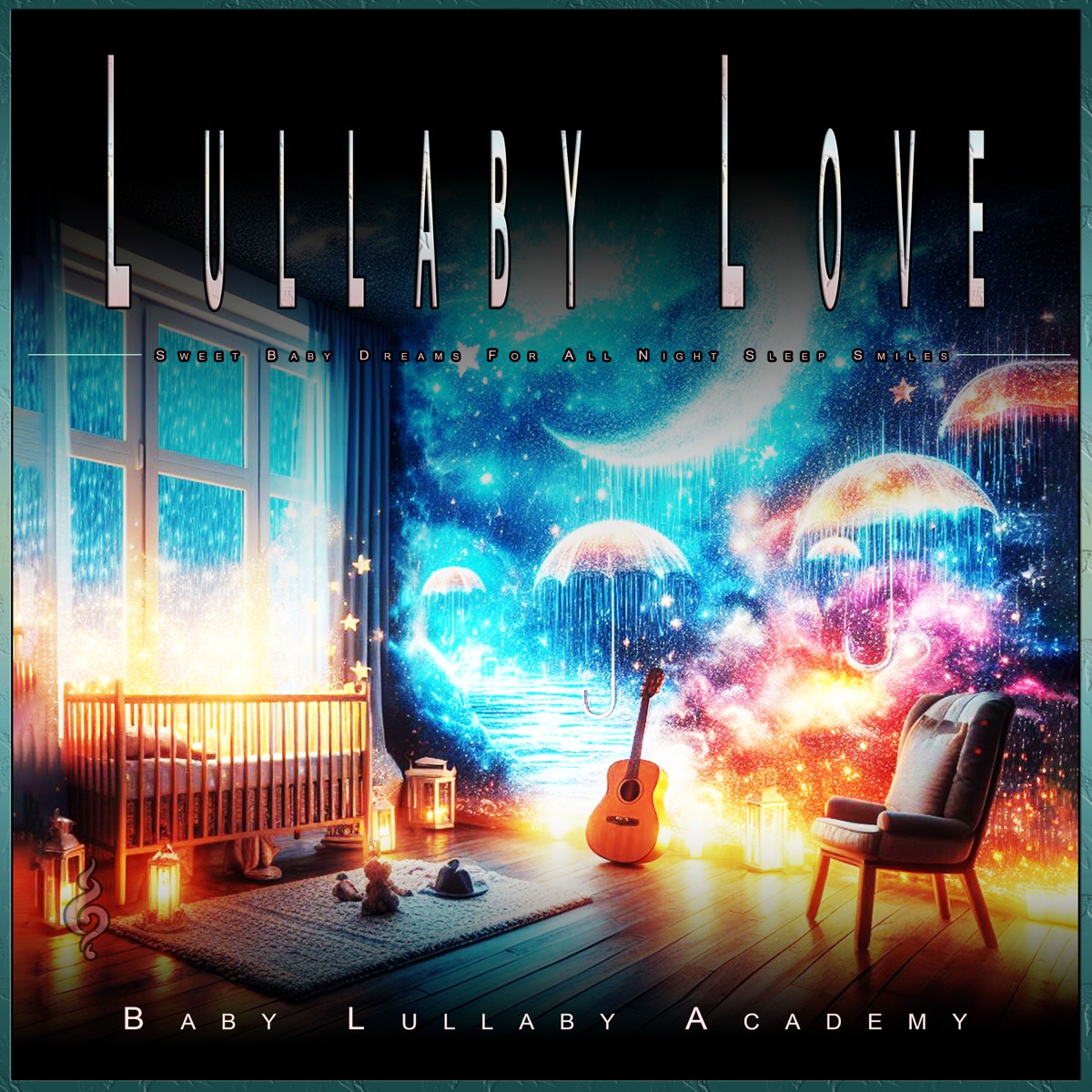 Lullaby Love: Sweet Baby Dreams For All Night Sleep Smiles by Baby Lullaby Academy album cover artwork