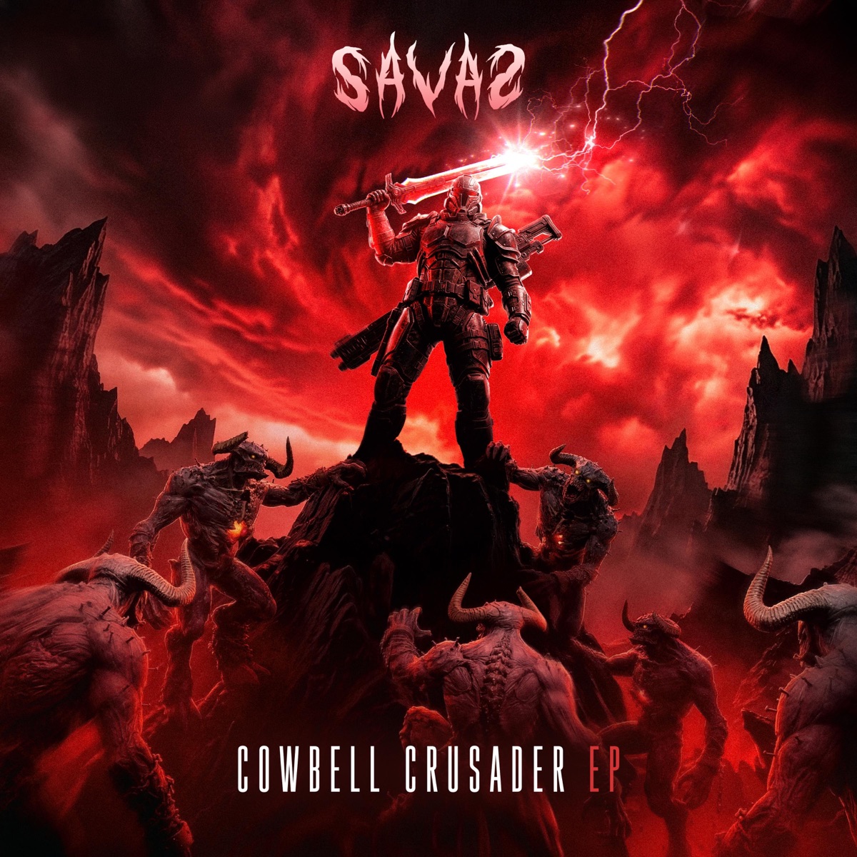 COWBELL CRUSADER EP by SAVAS album cover