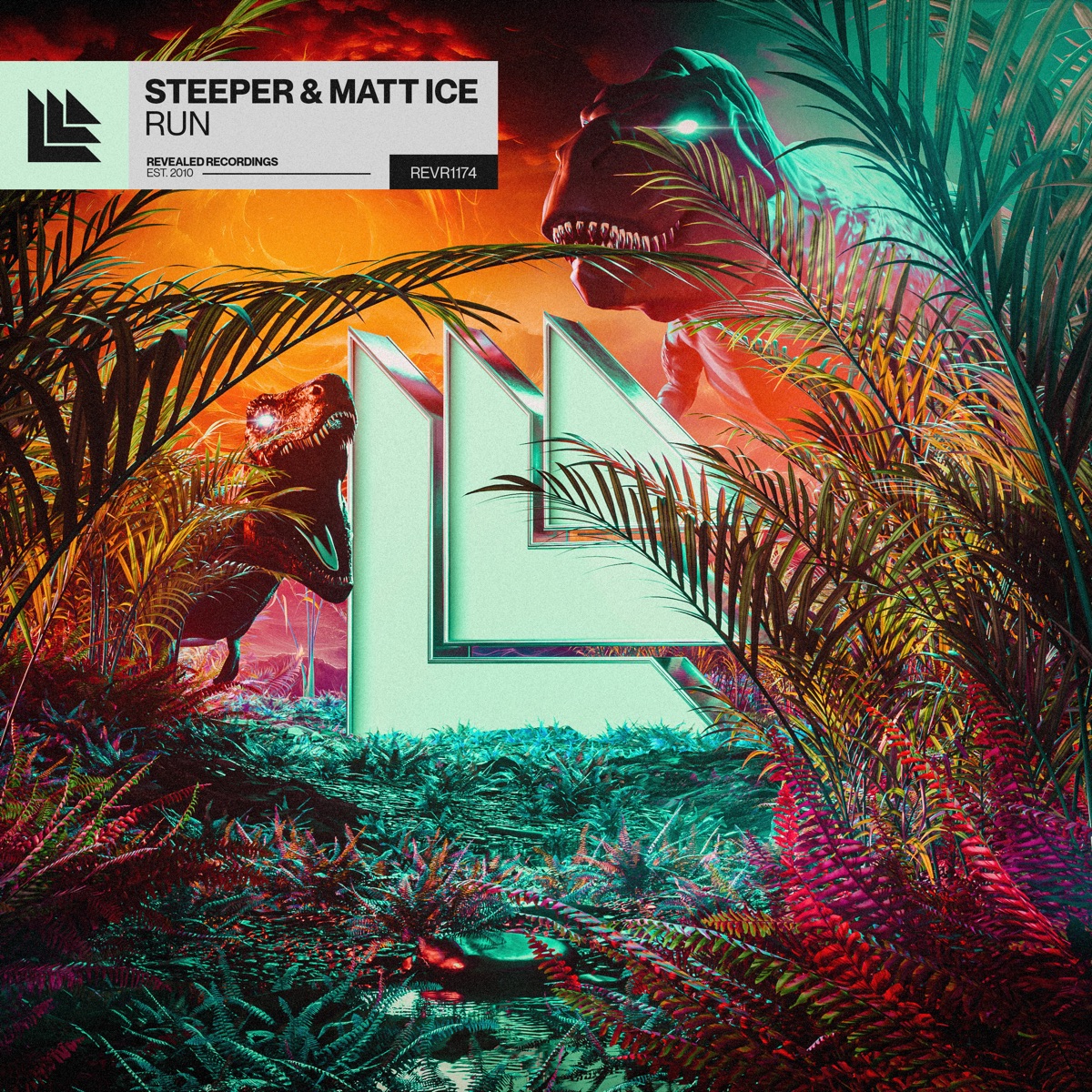 Run - Single by Steeper & Matt Ice album cover