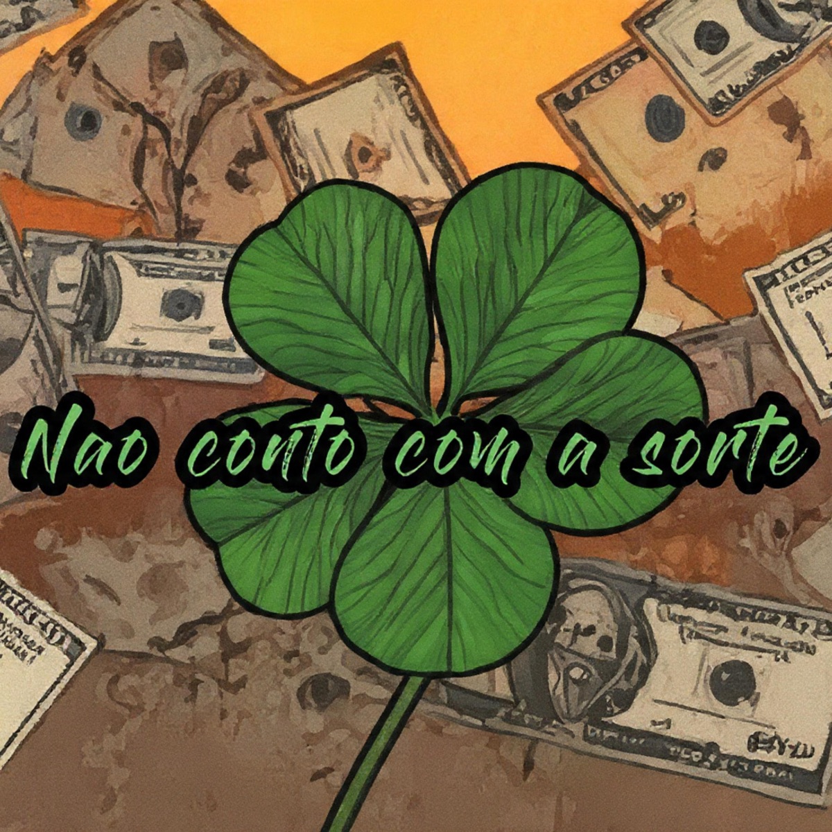 Não Conto Com a Sorte - Single by Mc Cleey, Victor bx, DF MC & DJ DANIEL BEAT album cover