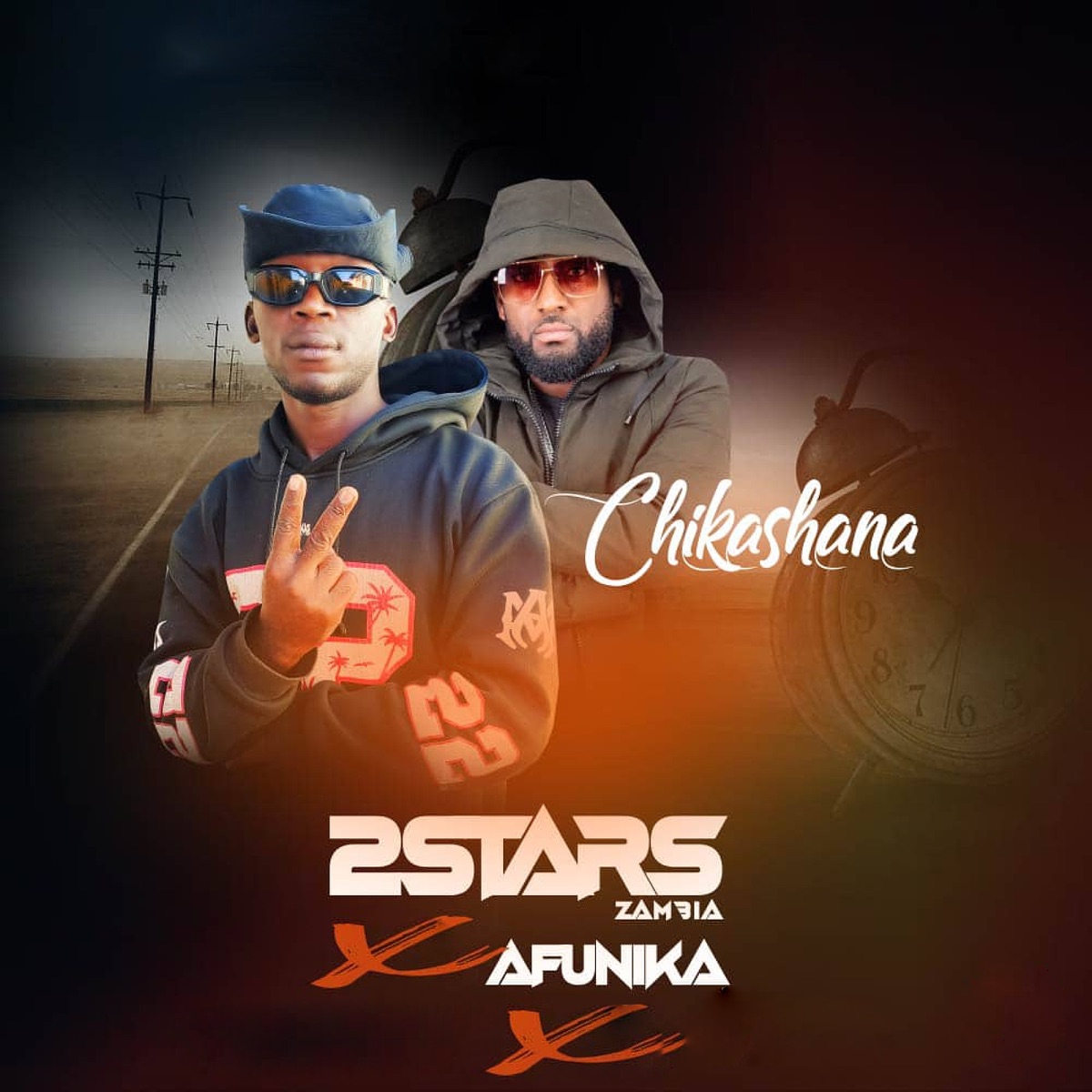Chikashana (feat. Afunika) - Single by 2Stars Zambia album cover