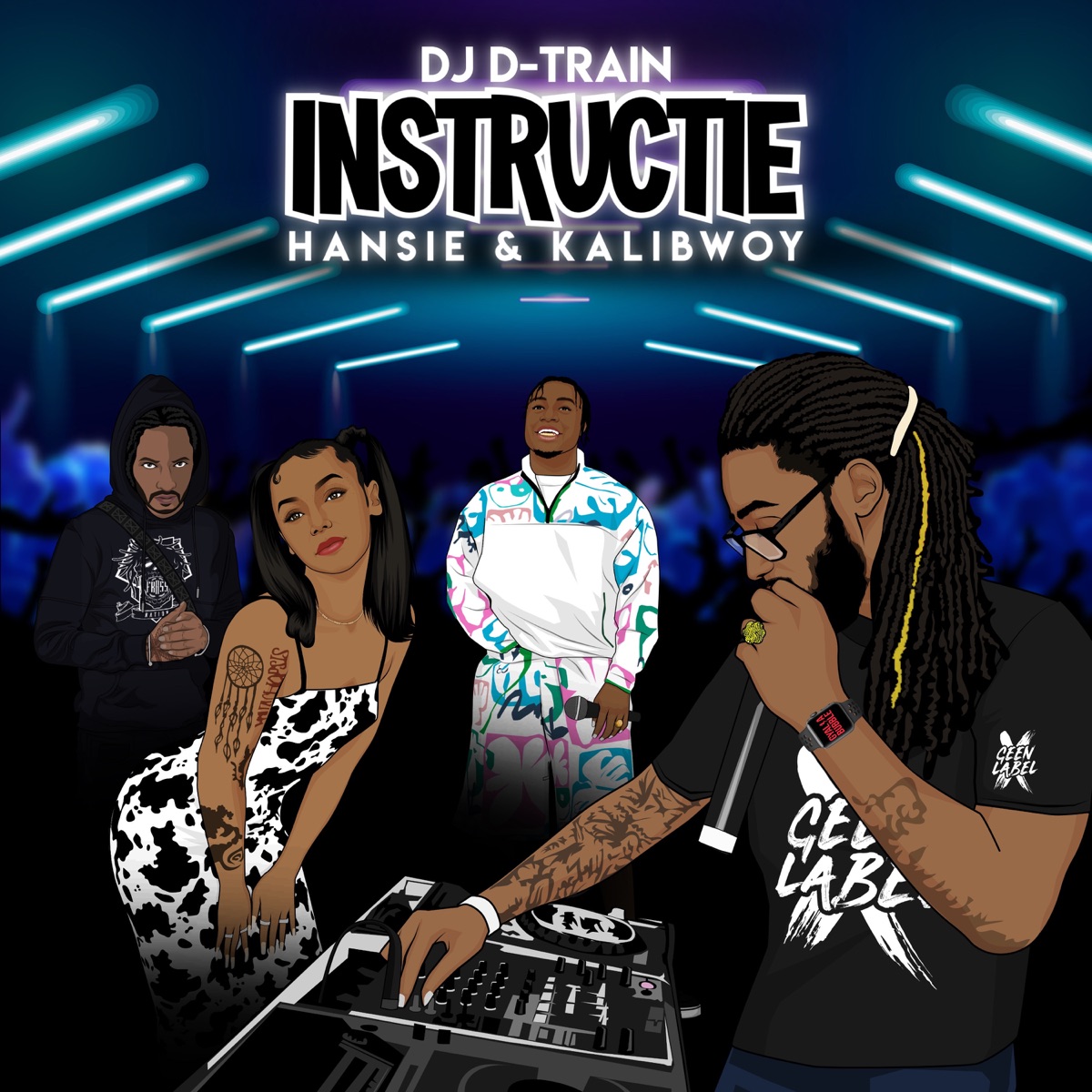 Instructie - Single by DJ D-Train album cover