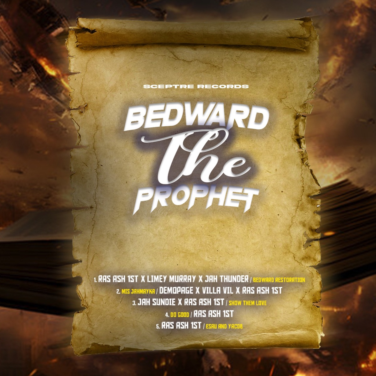 Bedward the Prophet - EP by Ras Ash 1st album cover