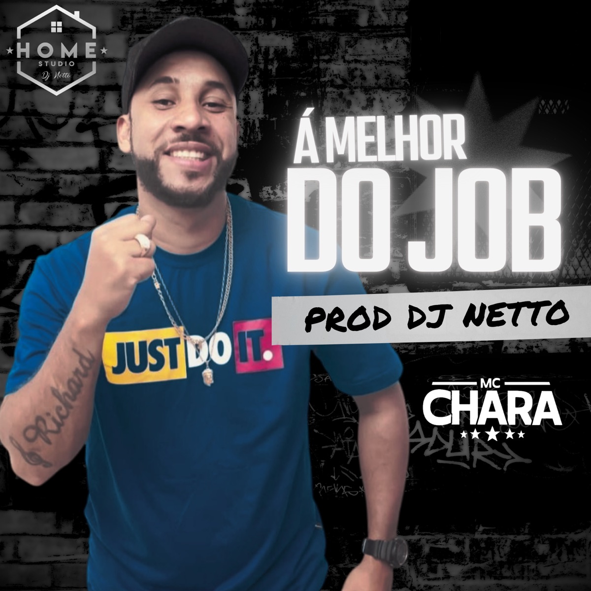 A Melhor do Job - Single by dj netto & Mc Chara album cover