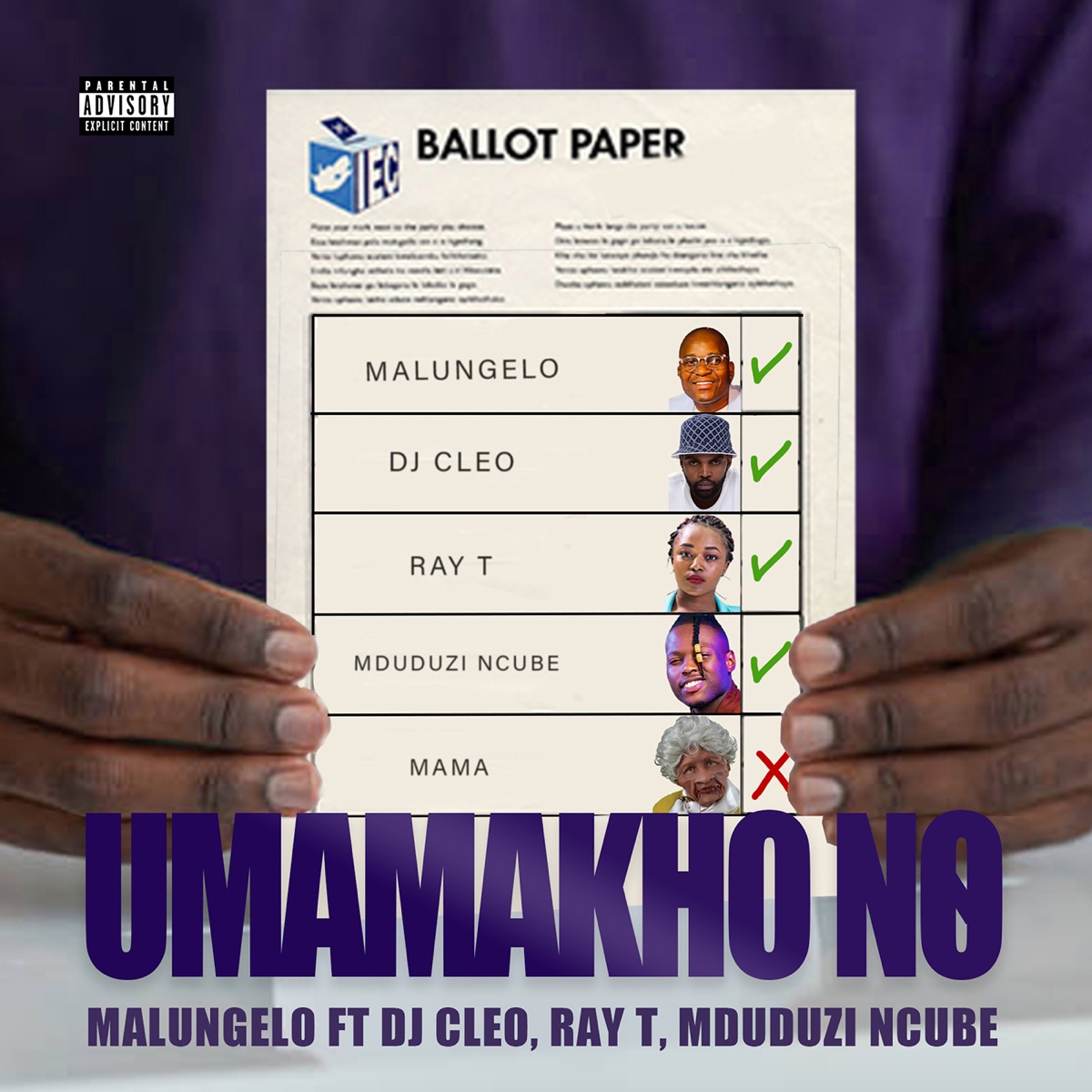 Umamakho NO (feat. DJ Cleo & Mduduzi Ncube & Ray T) - Single by Malungelo album cover