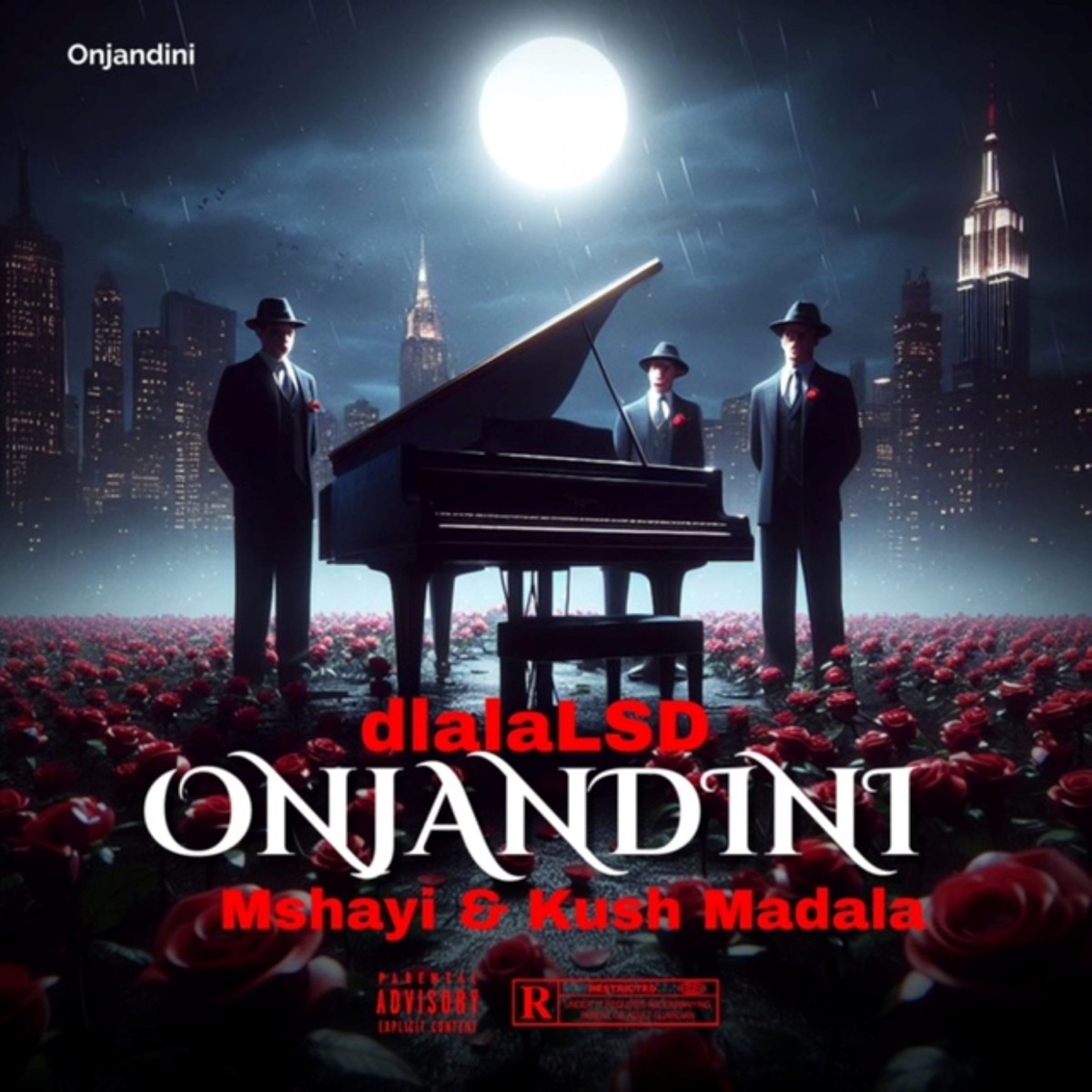 Onjandini (feat. Kush & Mshayi) - Single by Dlala LSD album cover