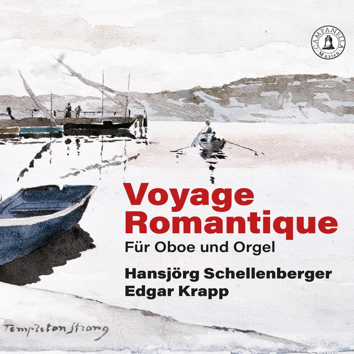 Voyage Romantique by Hansjörg Schellenberger & Edgar Krapp album cover