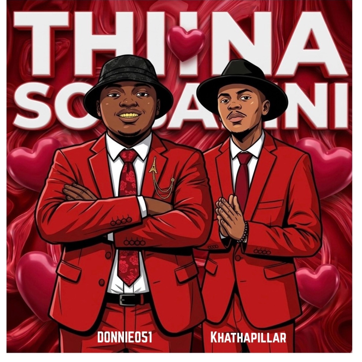 Thina Sobabini (feat. Khathapillar) - Single by Donnie051 album cover