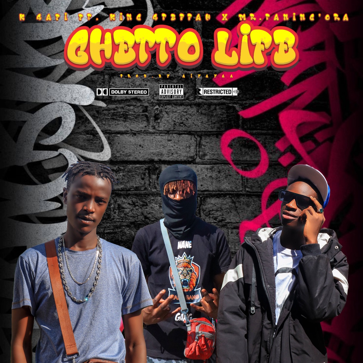 Ghetto Life - Single by K Safi, King steppah & Mr.Taningora album cover