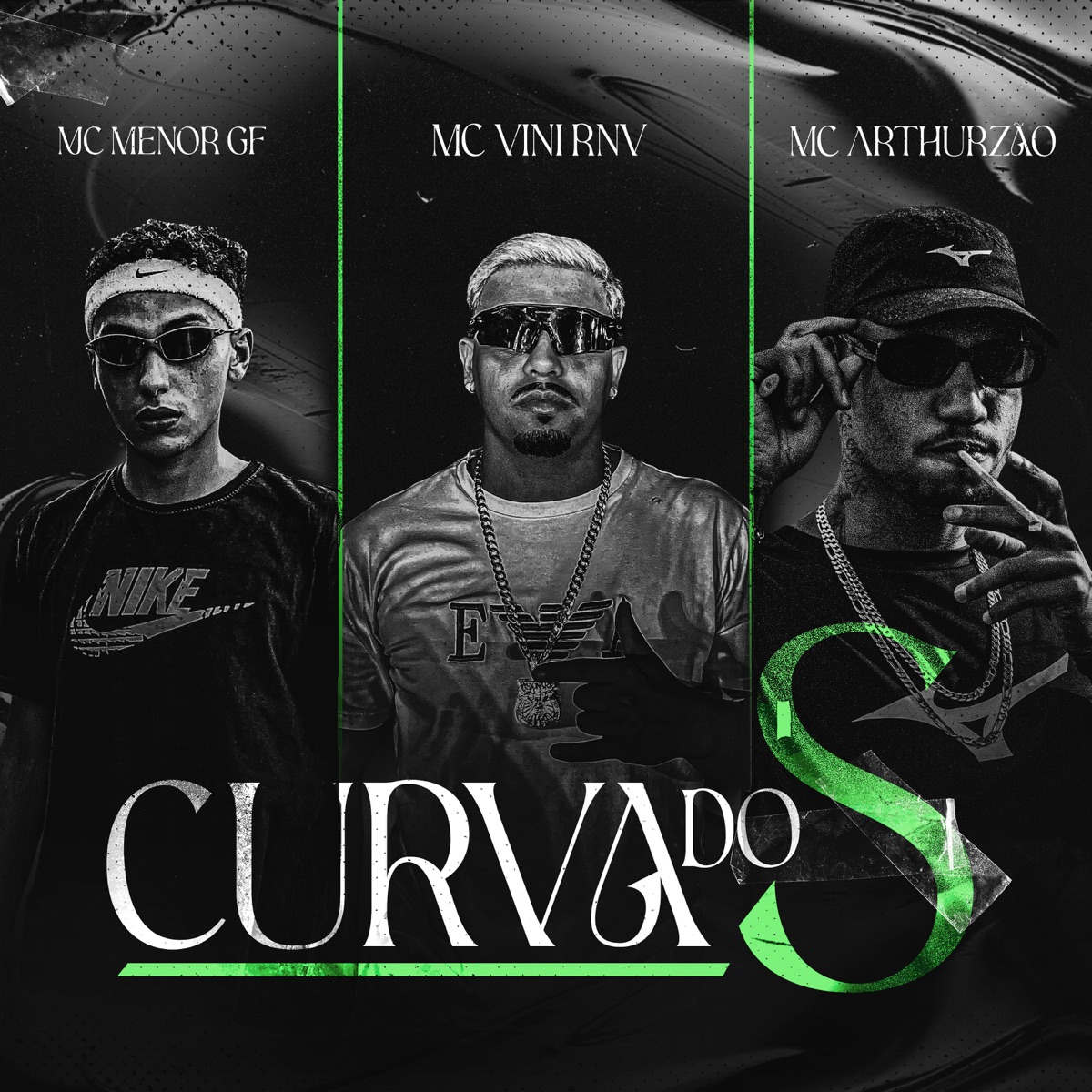 Curva do S (feat. Dj Gui de Novo & S3TH) - Single by MC Vini Rnv, MC ARTHURZÃO & MC menor gf album cover