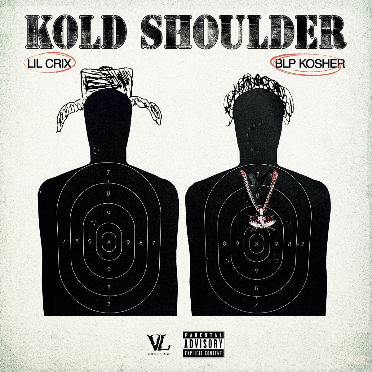Kold Shoulder - Single by Lil Crix & BLP KOSHER album cover