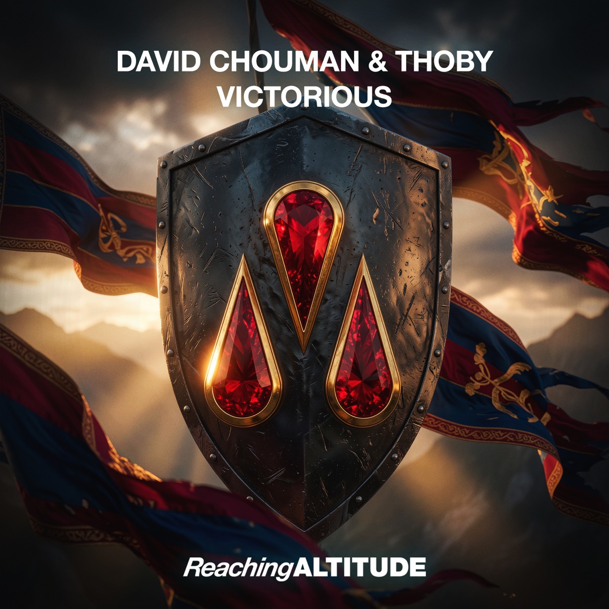 VICTORIOUS - Single by David Chouman & THOBY album cover