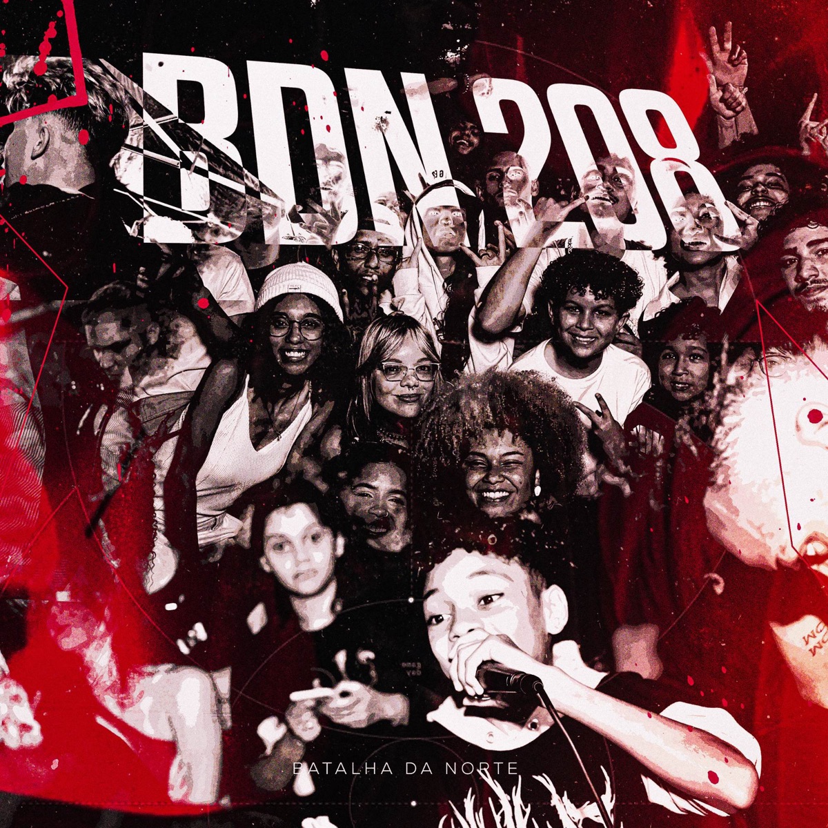 BDN - 208 (Edição de Trio) [feat. Aluado] by Batalha da Norte, Acuca, Rafael ZO & MC R.Ê album cover
