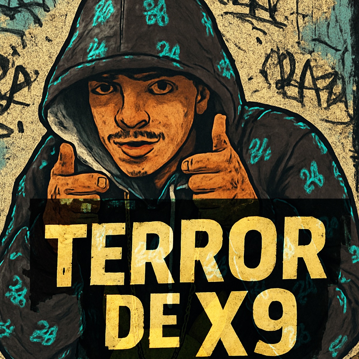 Terror de X9 - Single by Mc Caso Novamente album cover