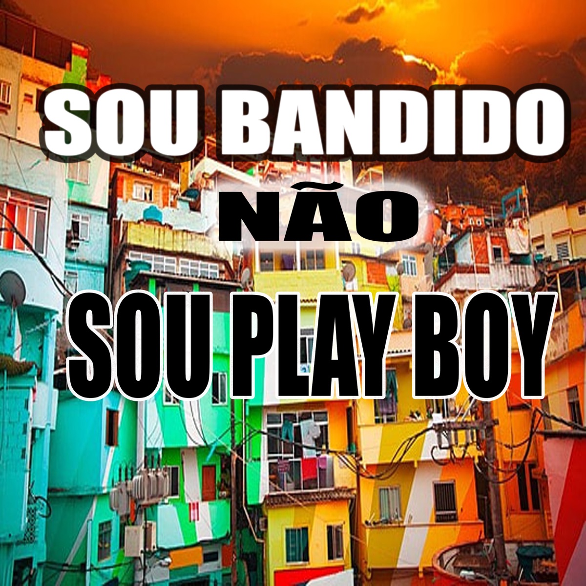 SOU BANDIDO NÃO SOU PLAYBOY - Single by MC Marreta 22 & DJ Elyce album cover