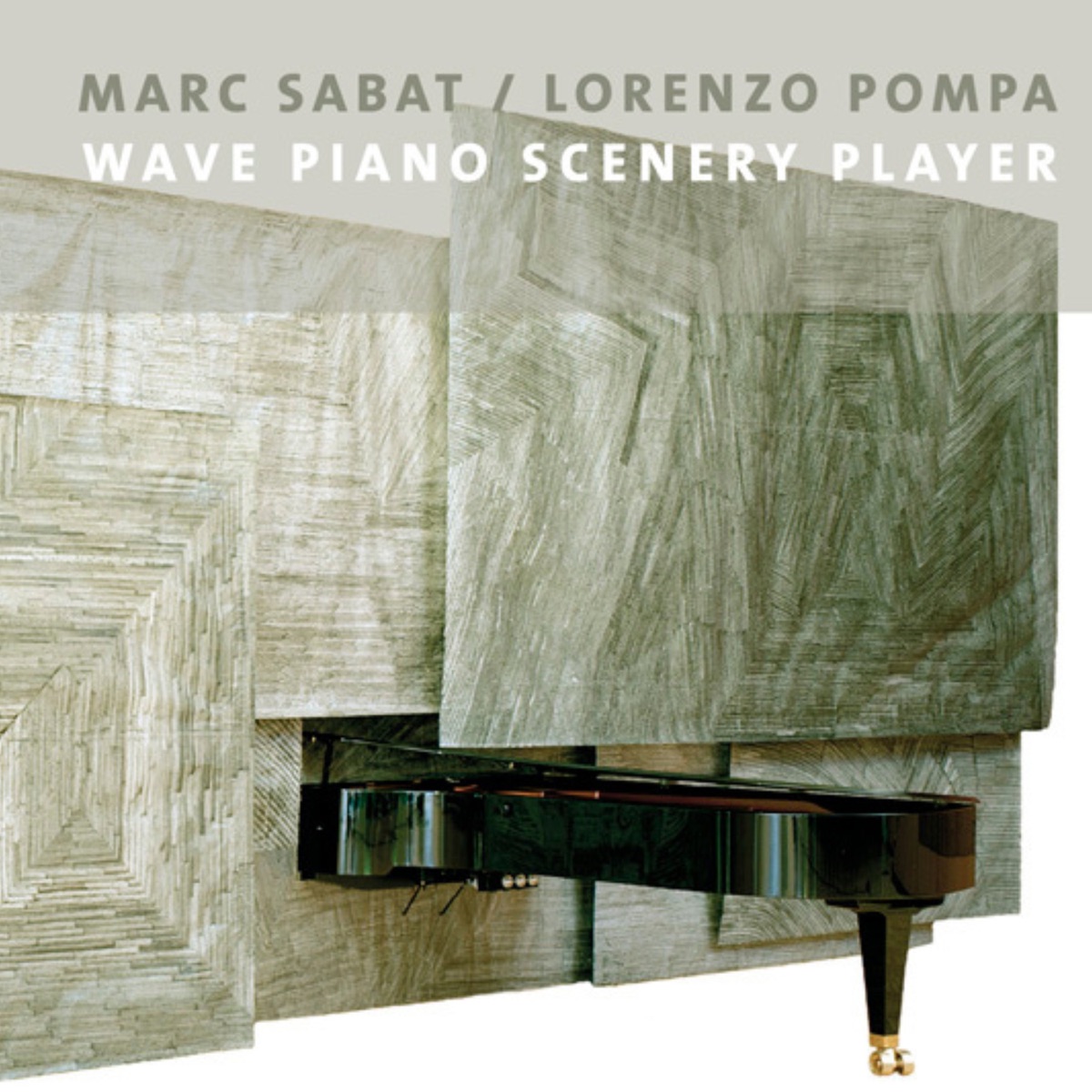Marc Sabat / Lorenzo Pompa: Wave Piano Scenery Player by Stephen Clarke album cover