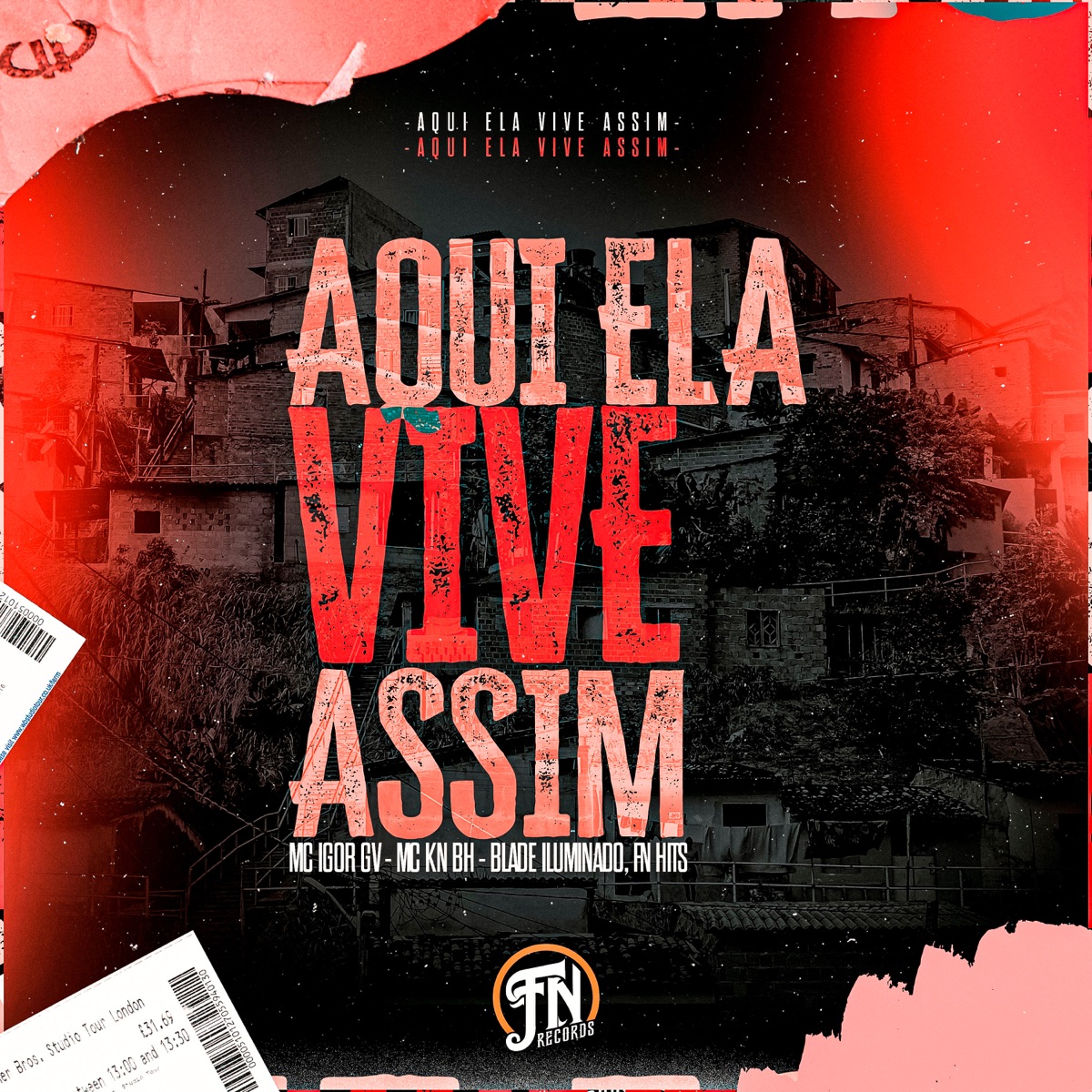 Aqui Ela Vive Assim - Single by Mc Igor Gv & Mc Kn bh album cover