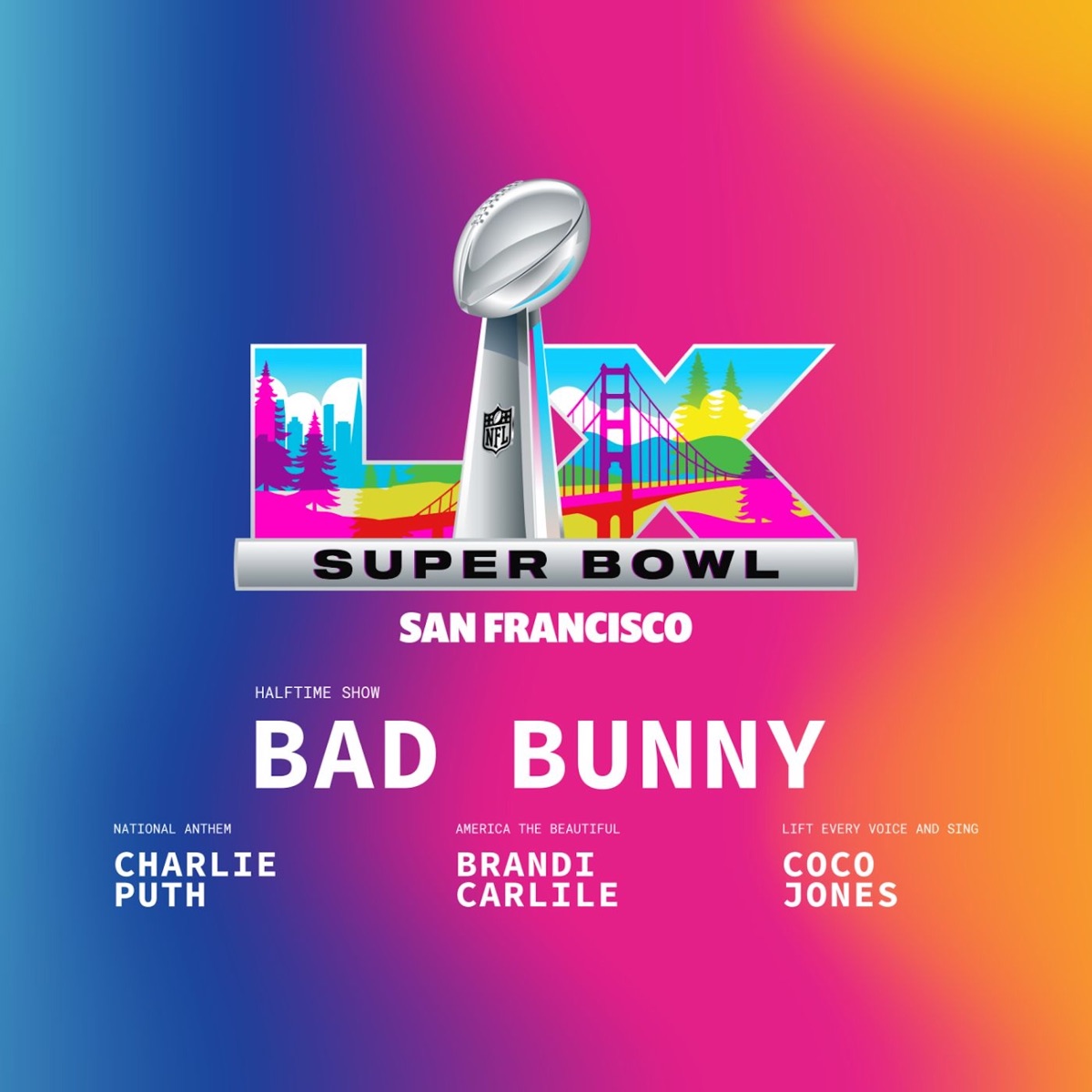 Super Bowl LX Halftime Show (Live) - EP by Bad Bunny album cover artwork