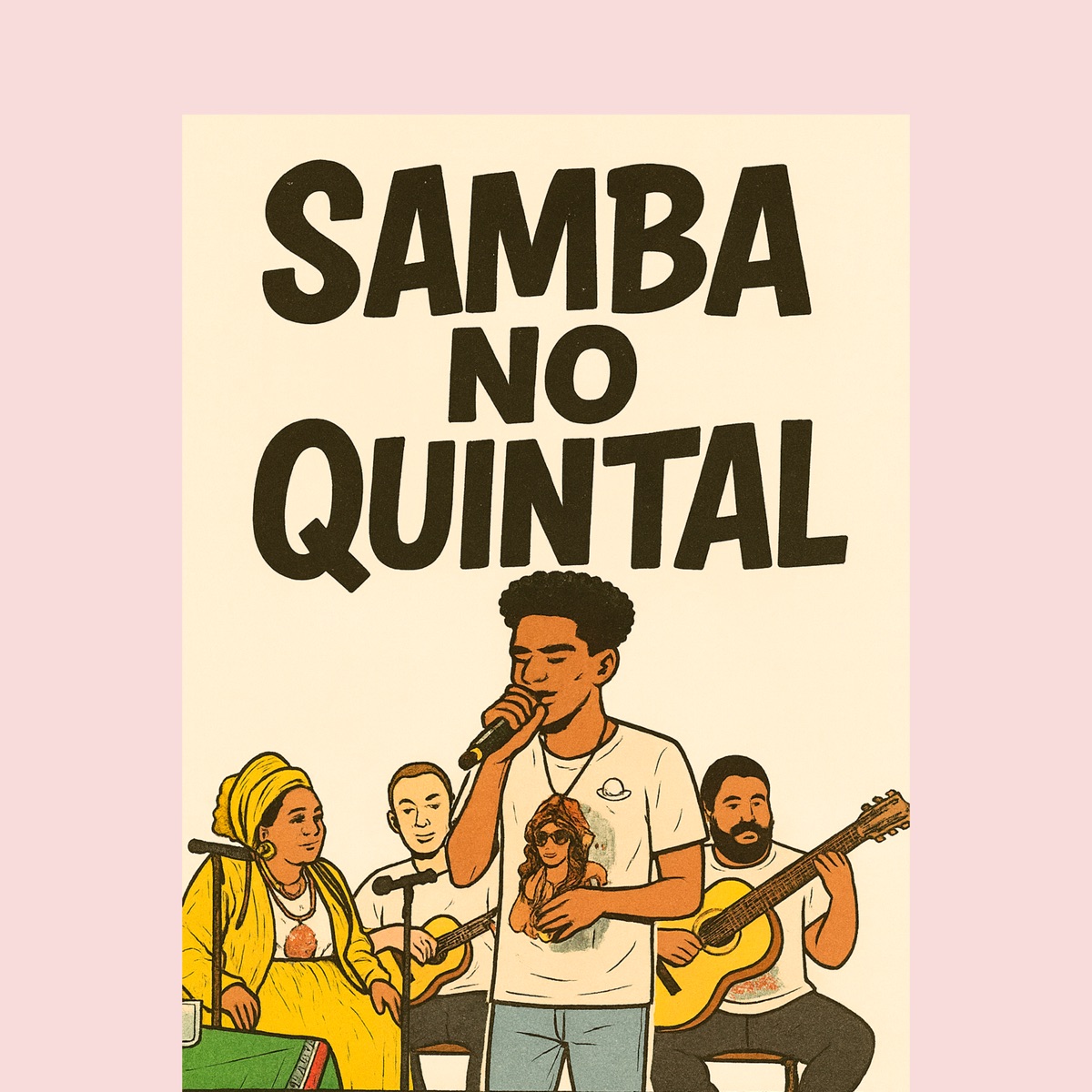 Samba no Quintal - Single by Mc Tikinho DZL & Djay WM album cover