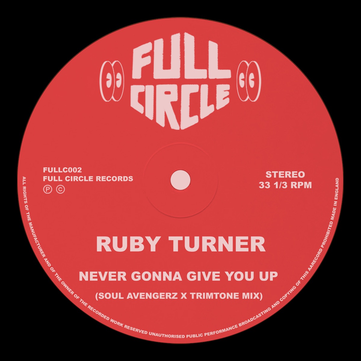 Never Gonna Give You Up (Soul Avengerz x Trimtone Mixes) - Single by Ruby Turner, Soul Avengerz & Trimtone album cover