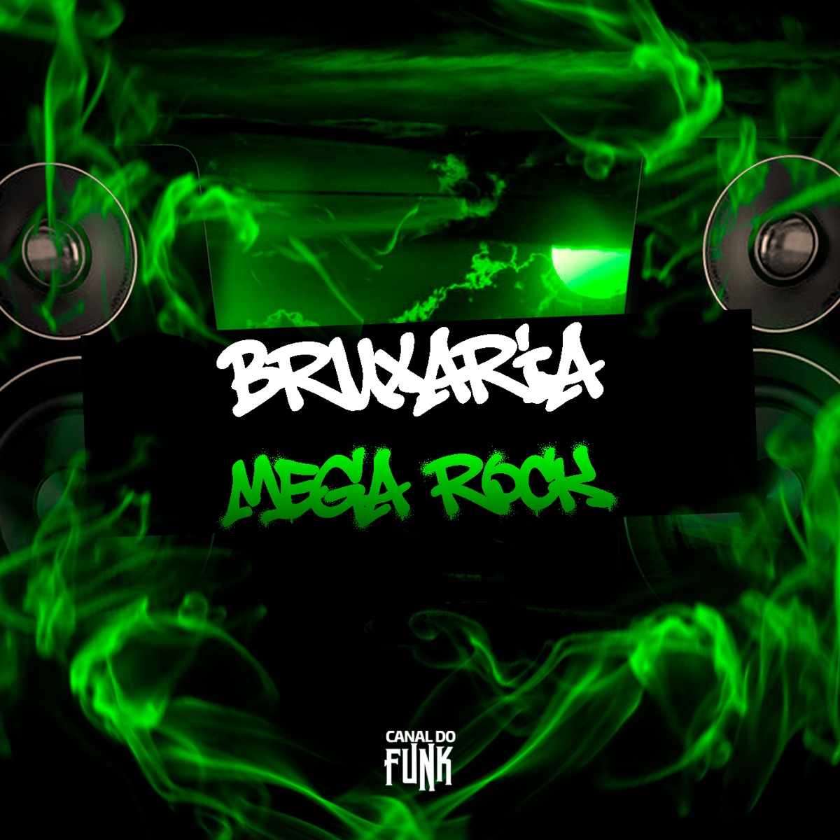 BRUXARIA MEGA ROCK - Single by DJ SANTIS 061, Dj Daniels, Mc Magrinho & MC GW album cover