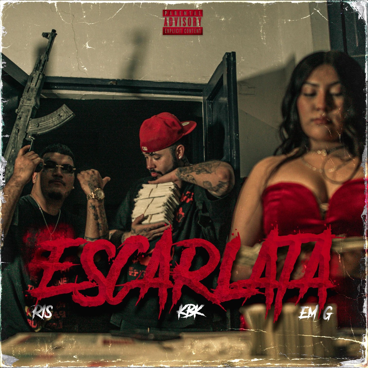 ESCARLATA (feat. EM-G & KBK) - Single by RIS album cover