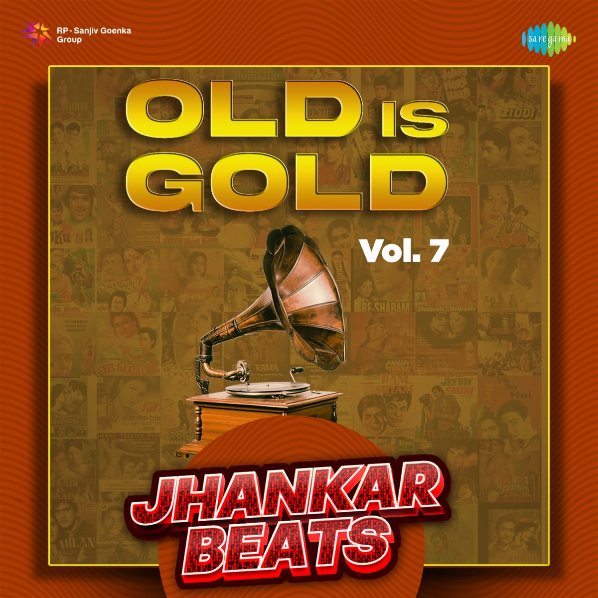 Old Is Gold Vol. 7 (Jhankar Beats) - Single by Mukesh, Shamshad Begum & C. Ramchandra album cover