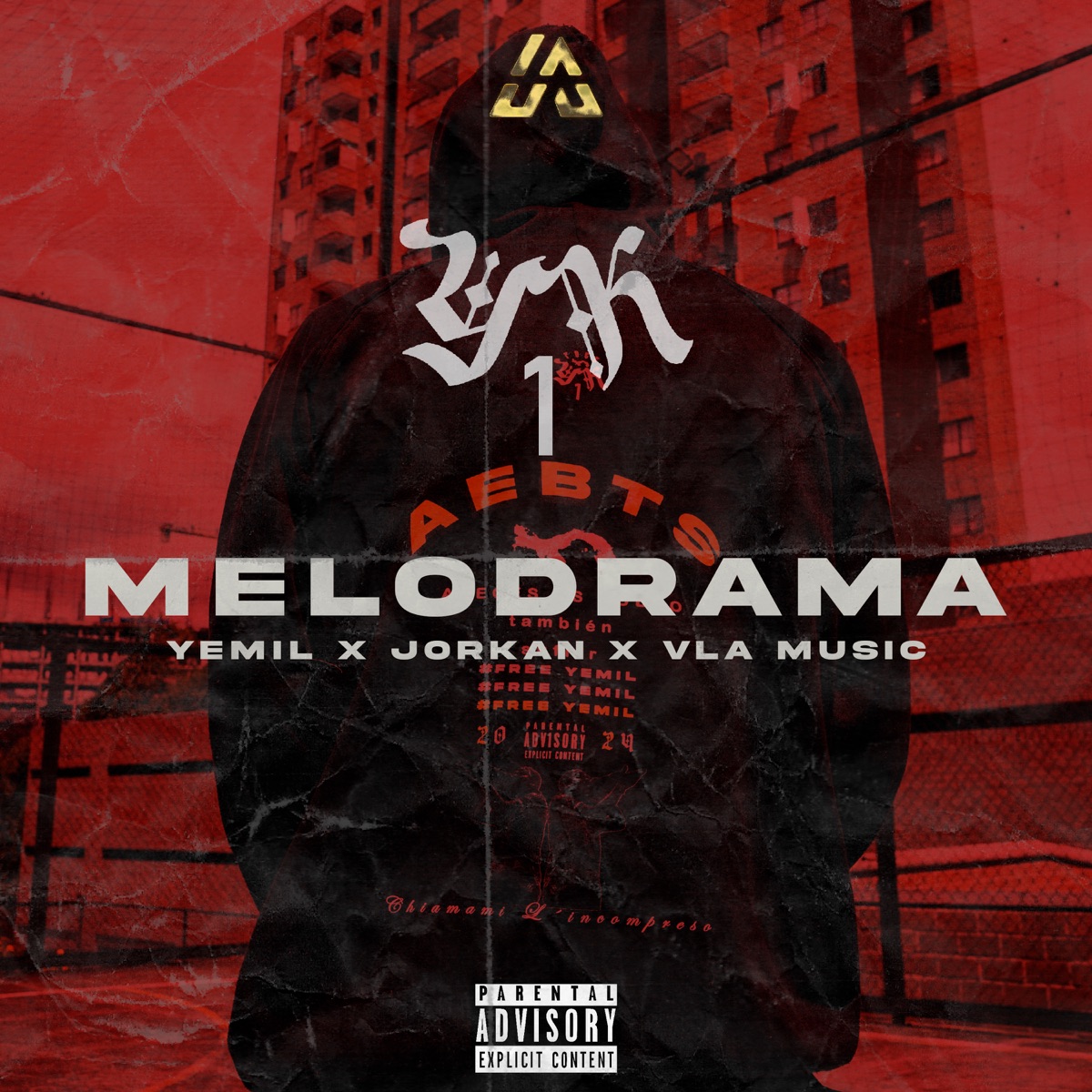 Melodrama (feat. Wvltz) - Single by Yemil & Jorkan album cover