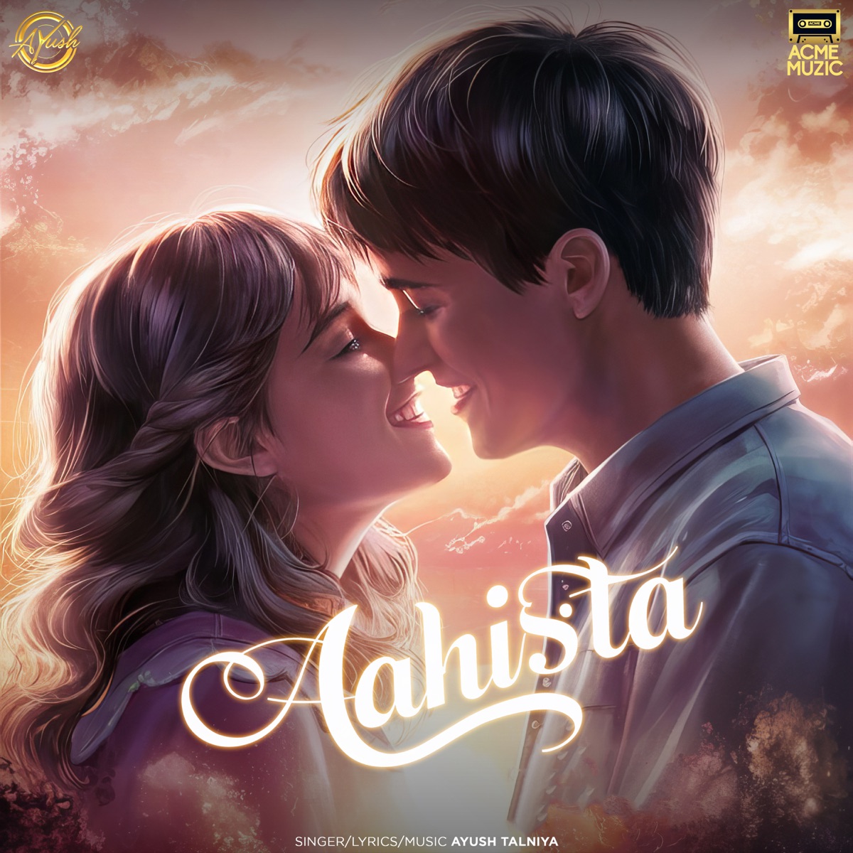 Aahista - Single by Ayush Talniya album cover