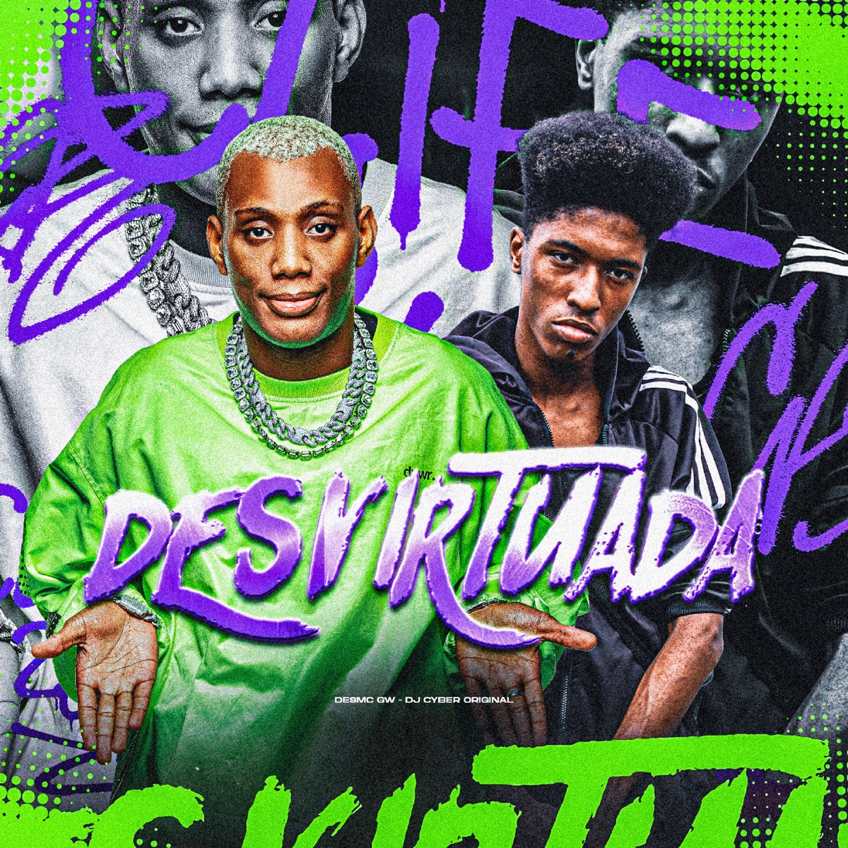 Desvirtuada - Single by DJ Cyber Original & MC GW album cover