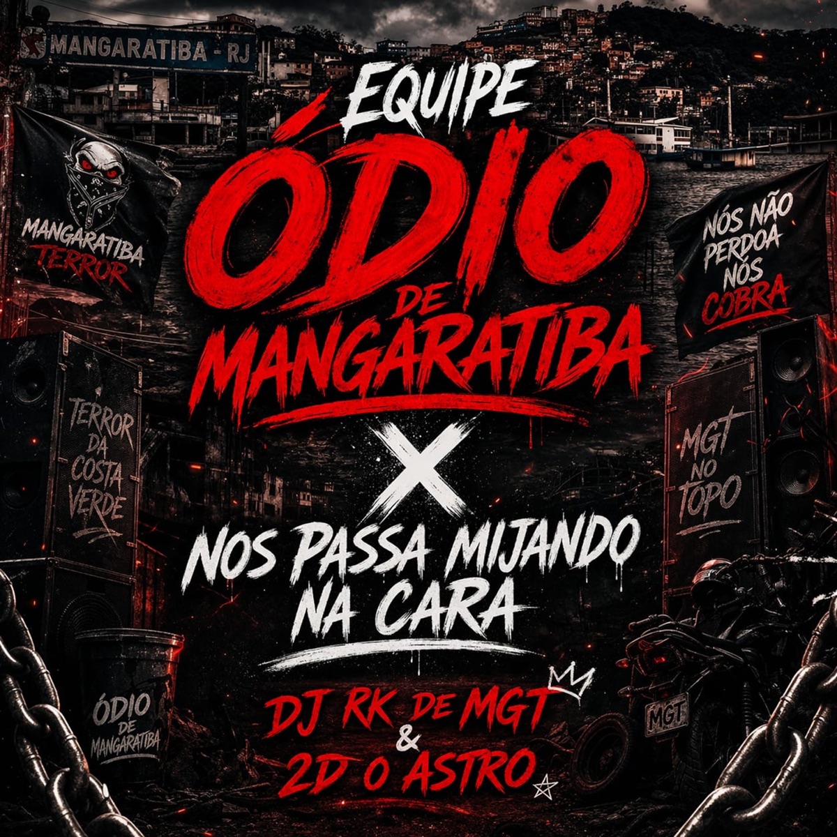 Equipe Odio de Mangaratiba x Nos Passa Mijando na Cara - Single by DJ RK DE MANGARATIBA & DJ 2D O ASTRO album cover