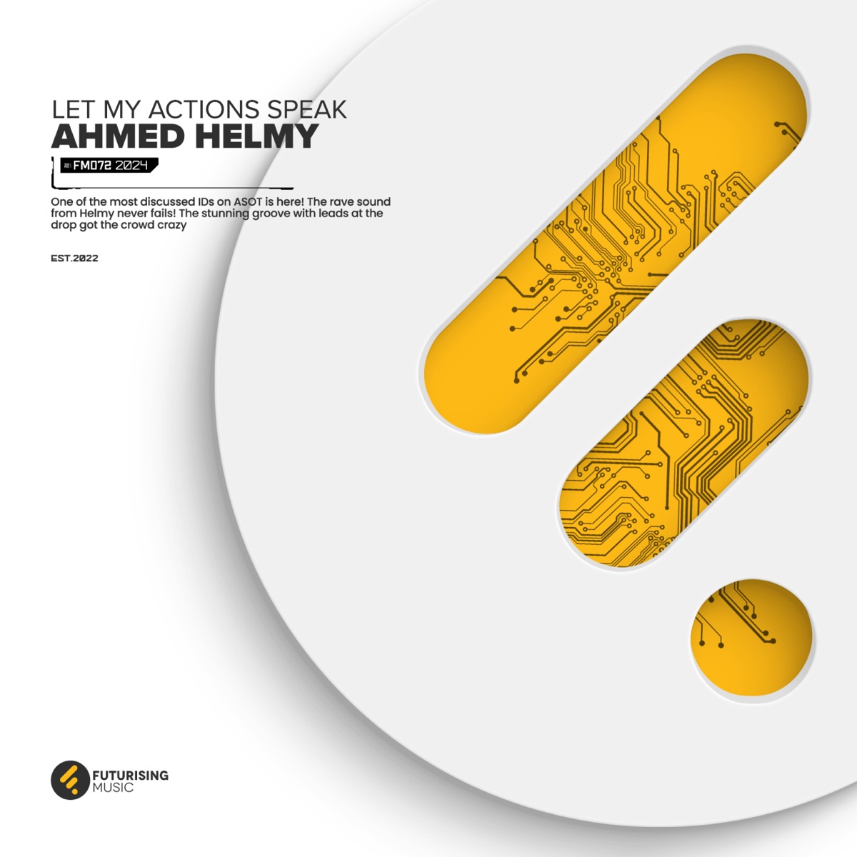 Let My Actions Speak - Single by Ahmed Helmy album cover