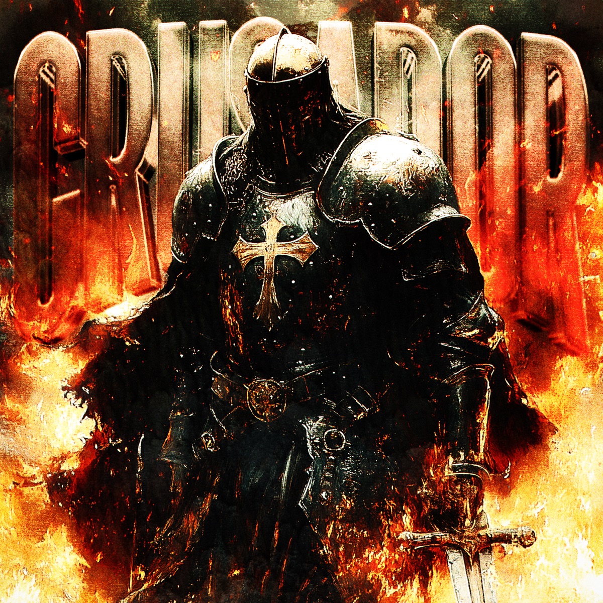 CRUSADOR - EP by SOLVIANTE, Jecham & FL1NTX album cover