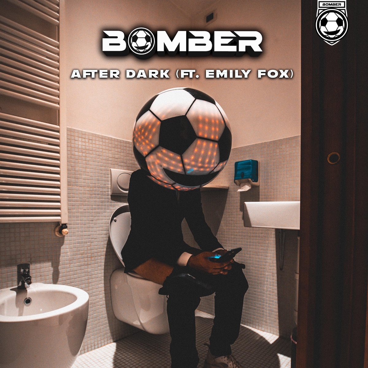 After Dark (feat. Emily Fox) - Single by Bomber album cover
