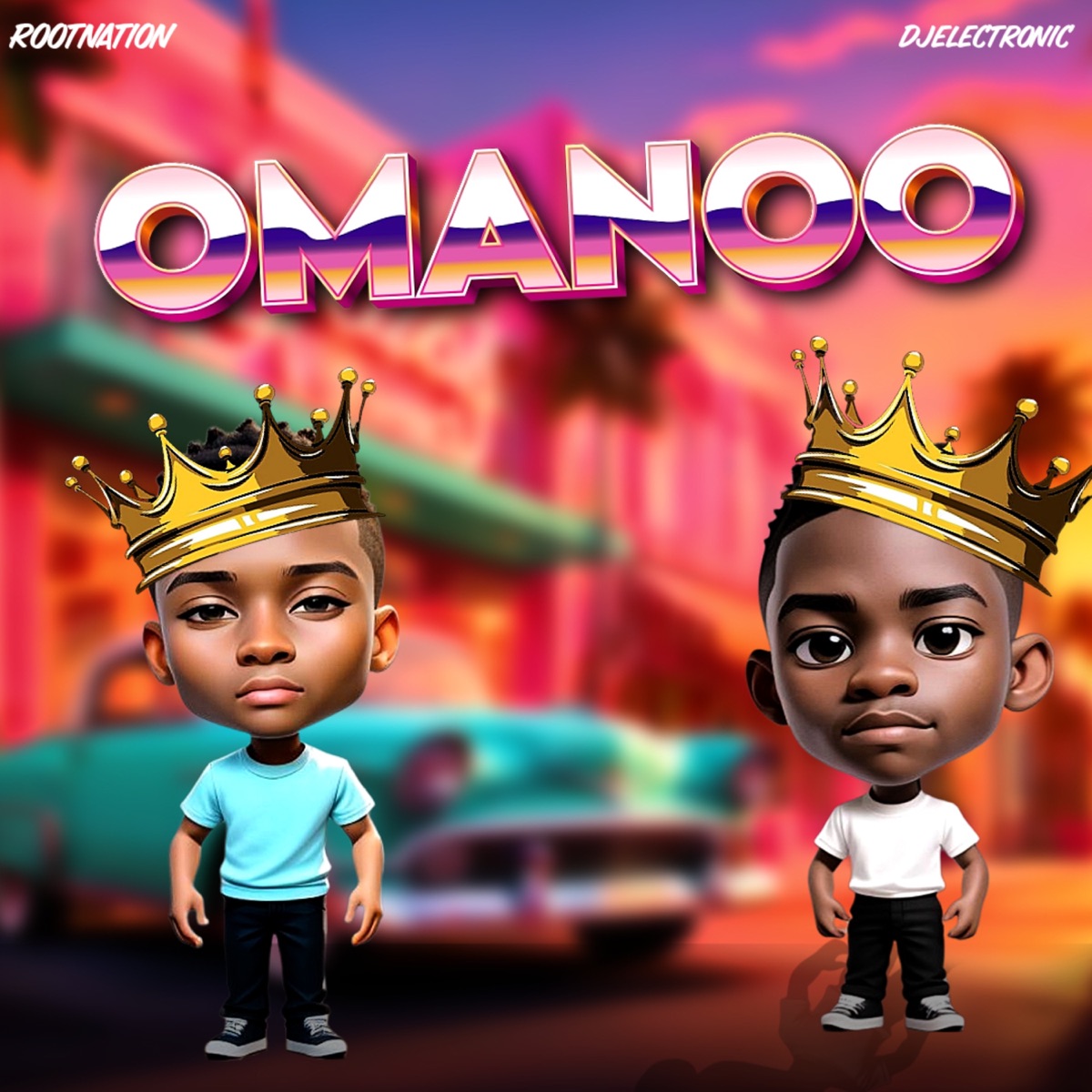 Omanoo - Single by djelectronic & Rootnation album cover