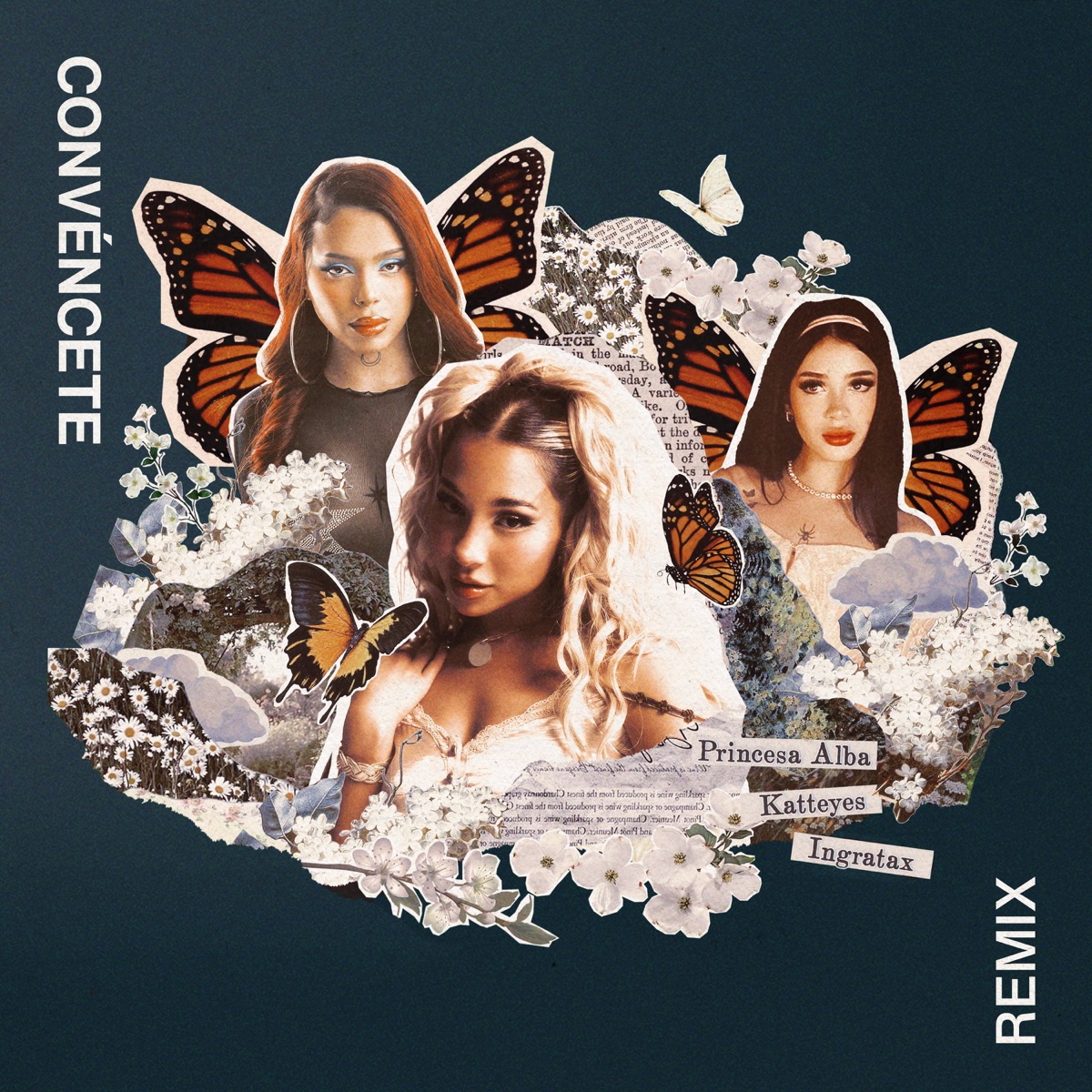 Convéncete (Remix) - Single by Princesa Alba, Ingratax & Katteyes album cover