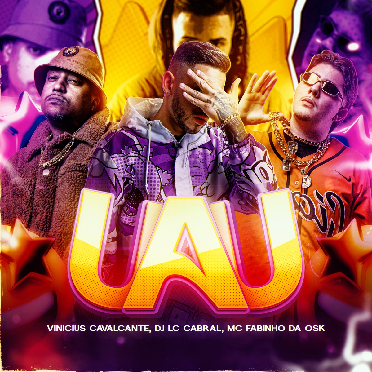 Uau - Single by Vinicius Cavalcante, DJ LC CABRAL & MC Fabinho da Osk album cover
