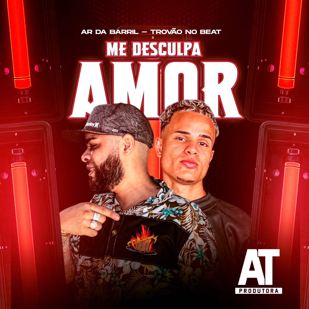 Me Desculpa Amor - Single by Ar da barril & Trovão no Beat album cover
