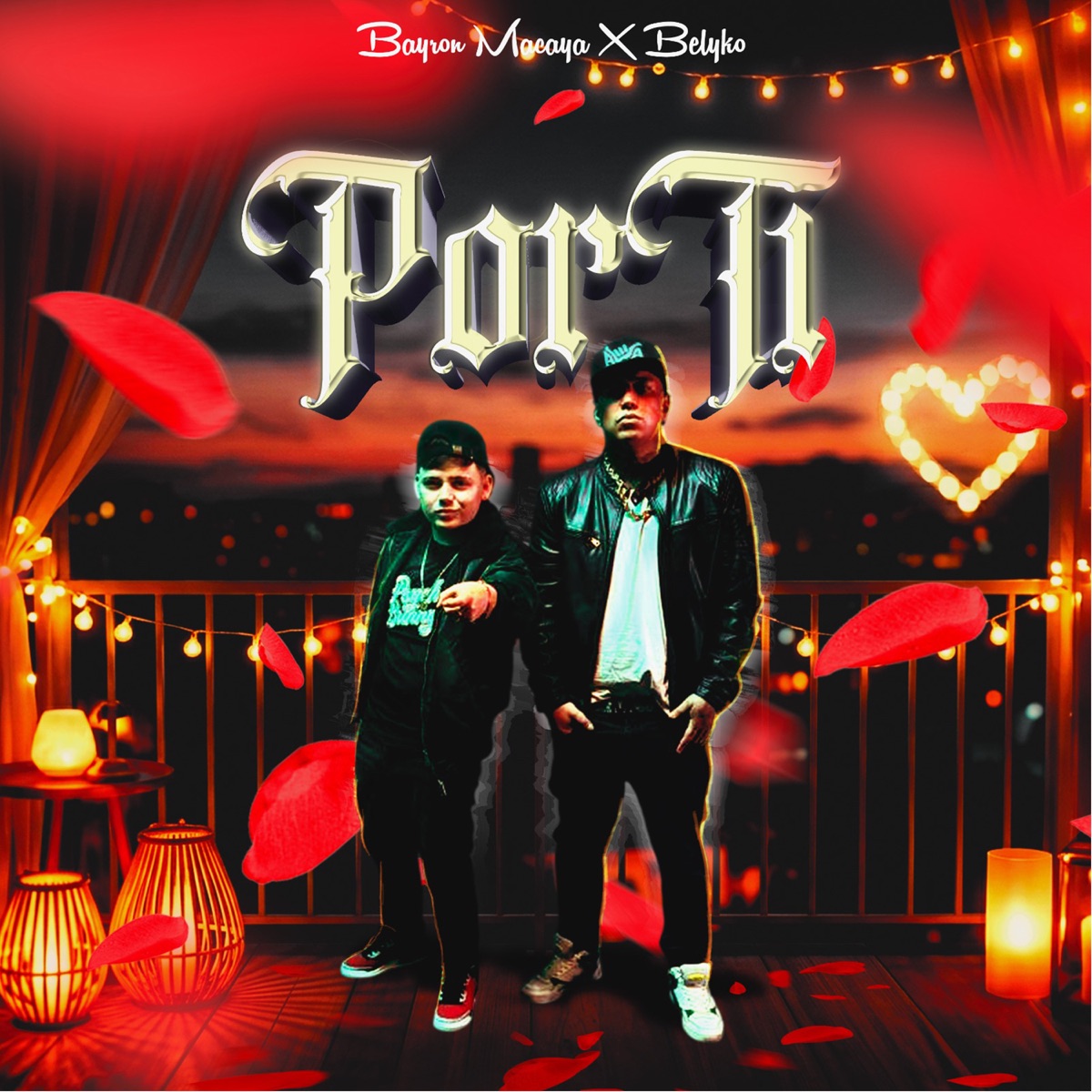 Por Ti (feat. Belyko) - Single by Bayron macaya album cover