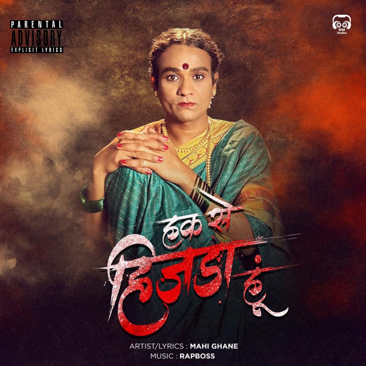 Haq Se Hijda Hun - Single by Mahi Ghane & Rapboss album cover