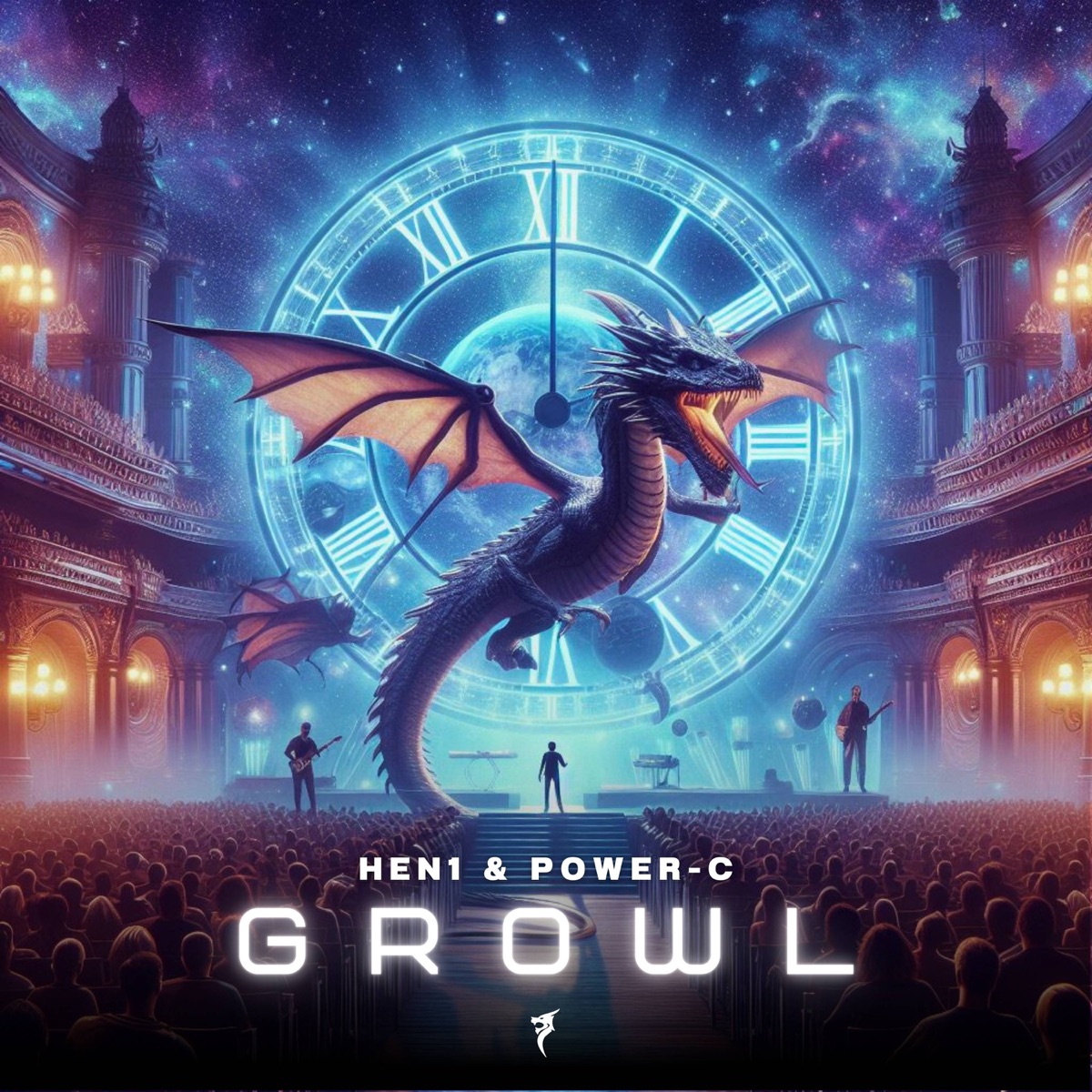 Growl - Single by HEN1 & power_c album cover