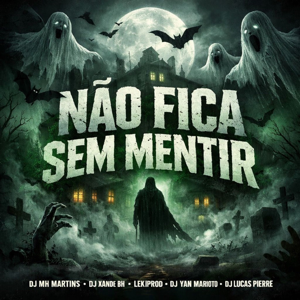 Não Fica Sem Mentir (feat. DJ LUCAS PIERRE, Mc Magrinho & Mc Lekão) - Single by Dj xande Bh, LekiProd, DJ MH MARTINS & DJ YAN MARIOTO album cover