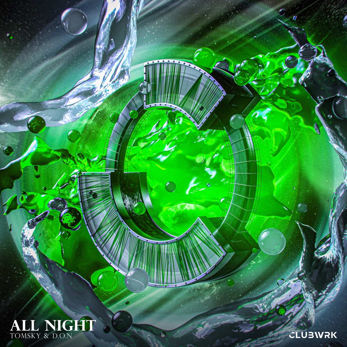 All Night - Single by Tomsky & D.O.N album cover