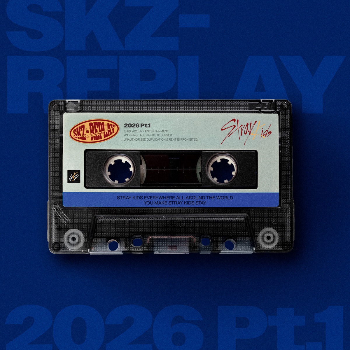 SKZ-REPLAY 2026 Pt.1 by Stray Kids album cover